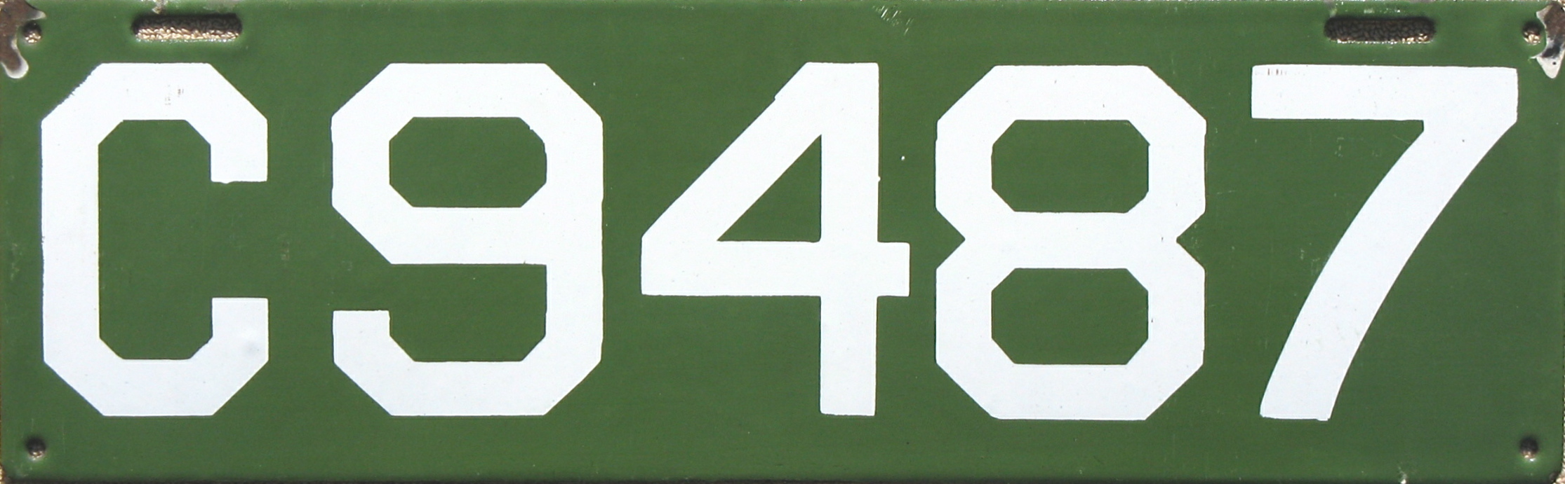 ARCHIVE Connecticut Porcelain License Plates (Part 1 of 2)