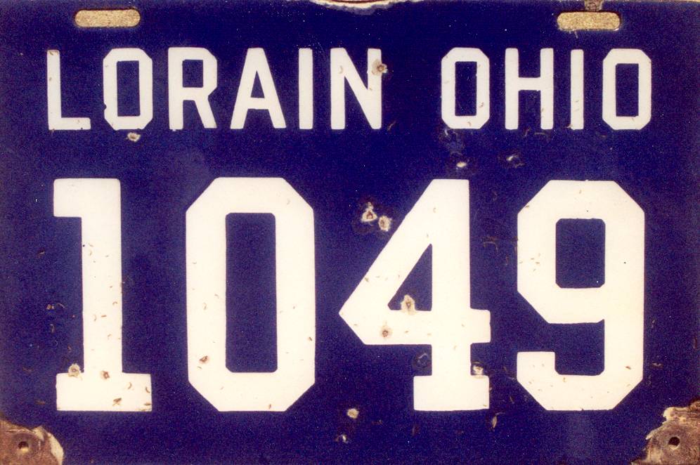 ARCHIVE Ohio Porcelain License Plates
